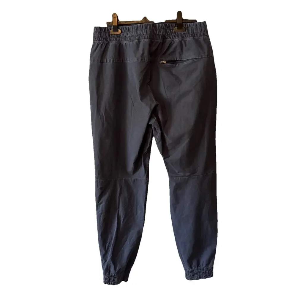 Lululemon ABC Jogger Canvas Pull On Drawstring Stretch L Mens Navy M5adls‎